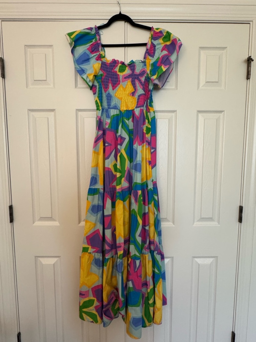 Peach Love California Pastel Tie-Dye Maxi Dress - Mint, Lavender, Pink